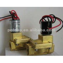 Válvula de solenoide de latón 12vdc válvula de latón superior